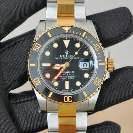 VS出品最新勞表 Rolex勞力士潛航者型系列m126613ln 間金黑41機械男表