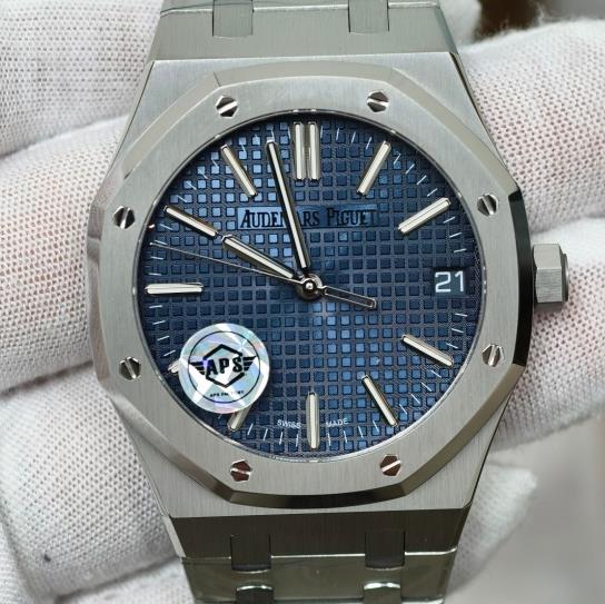APS新品 AP愛彼皇家橡樹系列15510ST腕表 藍盤精鋼丹東4302機芯男表